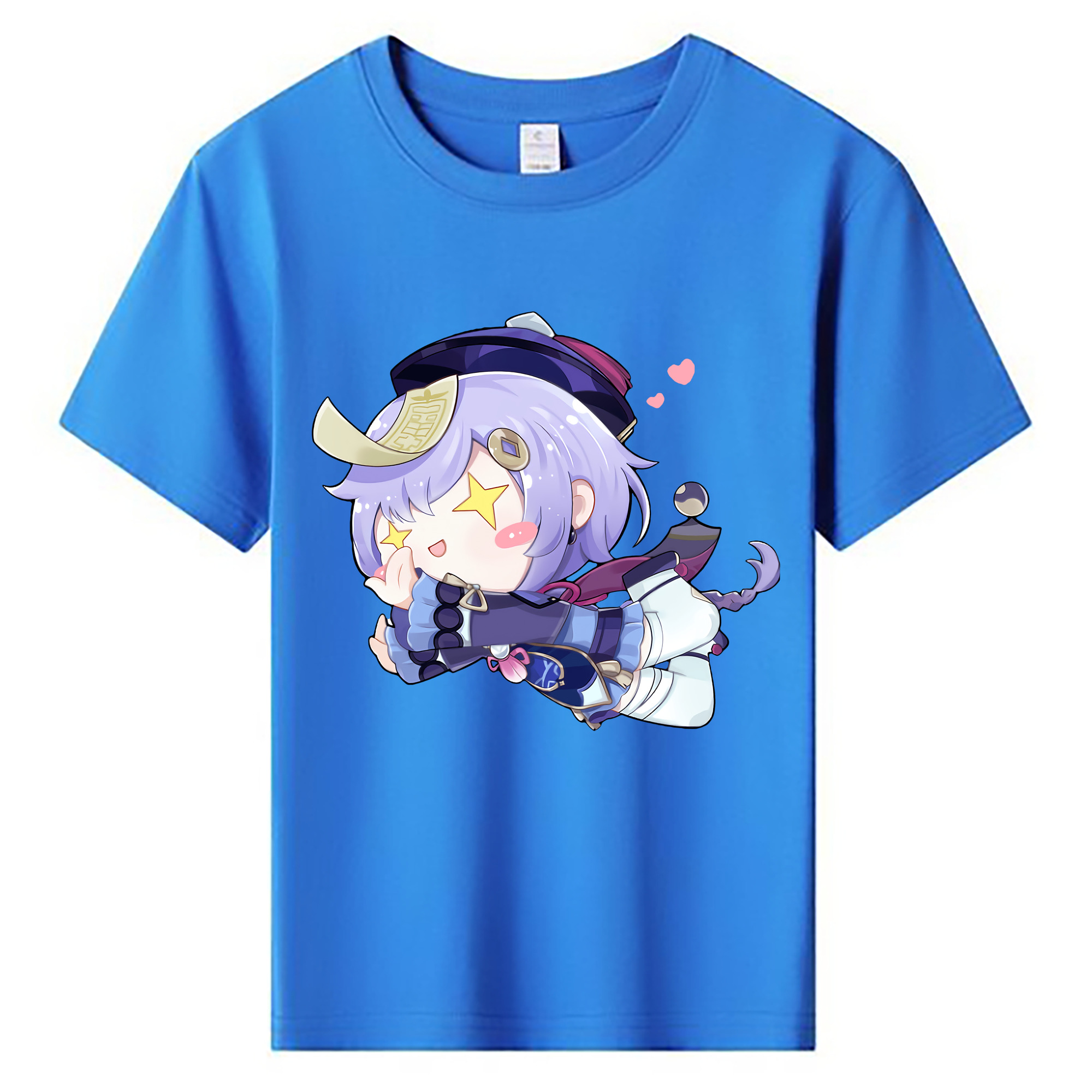 げんし神 七七 なな  genshin Nana 綿100％キッズTシャツ（フロントプリント）